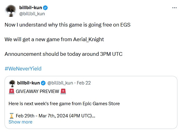 3D跑酷冒險《空中騎士從不屈服》續作將來有可能今晚公布