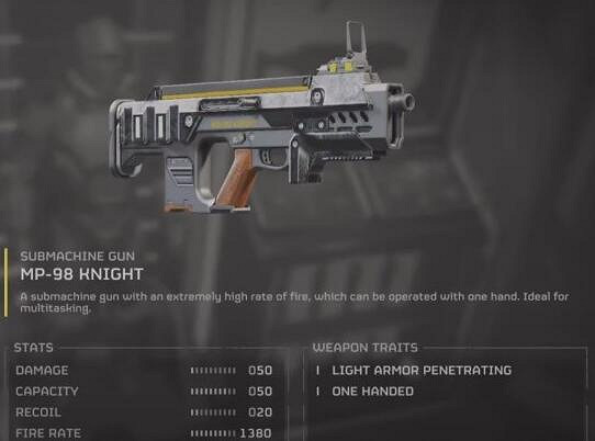 《絕地戰兵2》武器MP98騎士優缺點介紹 《絕地戰兵2》武器MP98騎士優缺點介紹