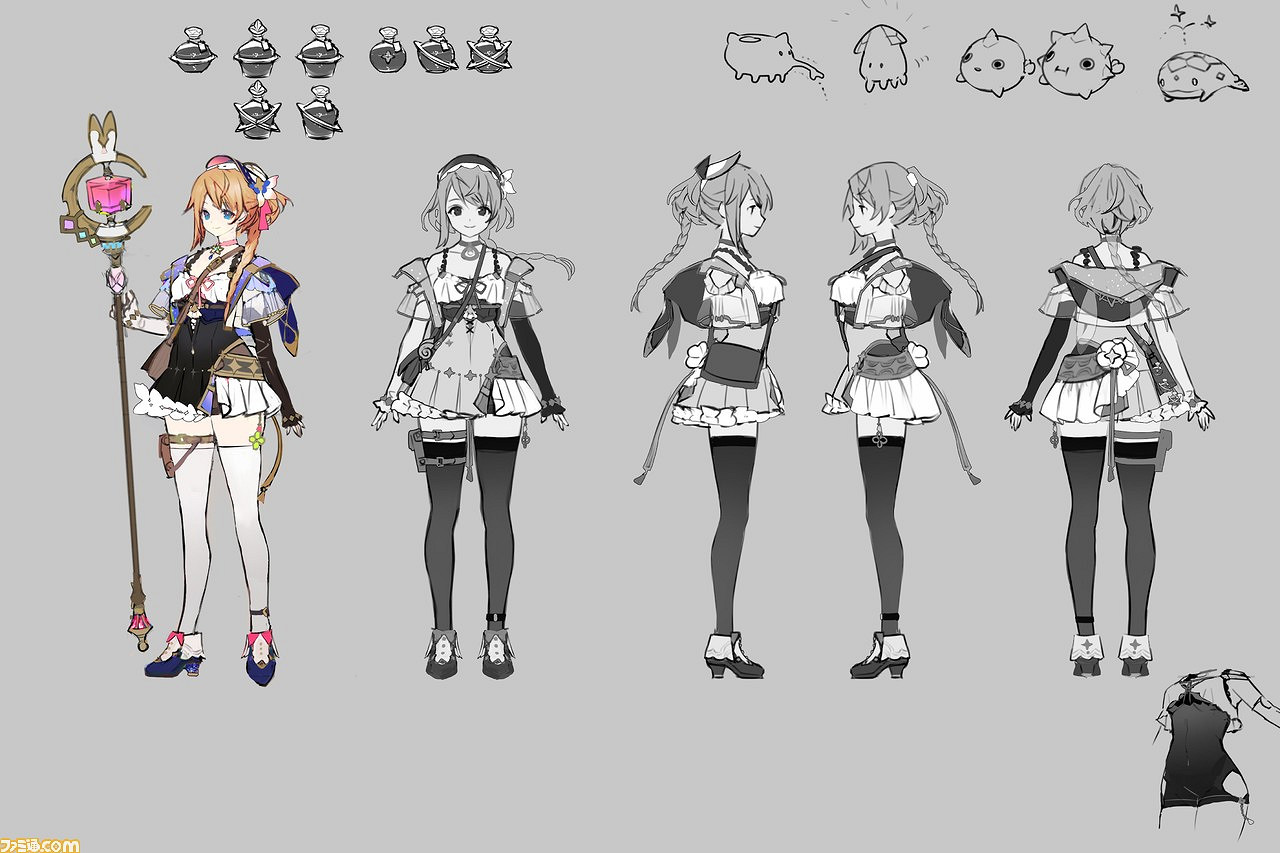 《蕾斯萊莉婭娜的鍊金工房》半周年！早期概念圖公布