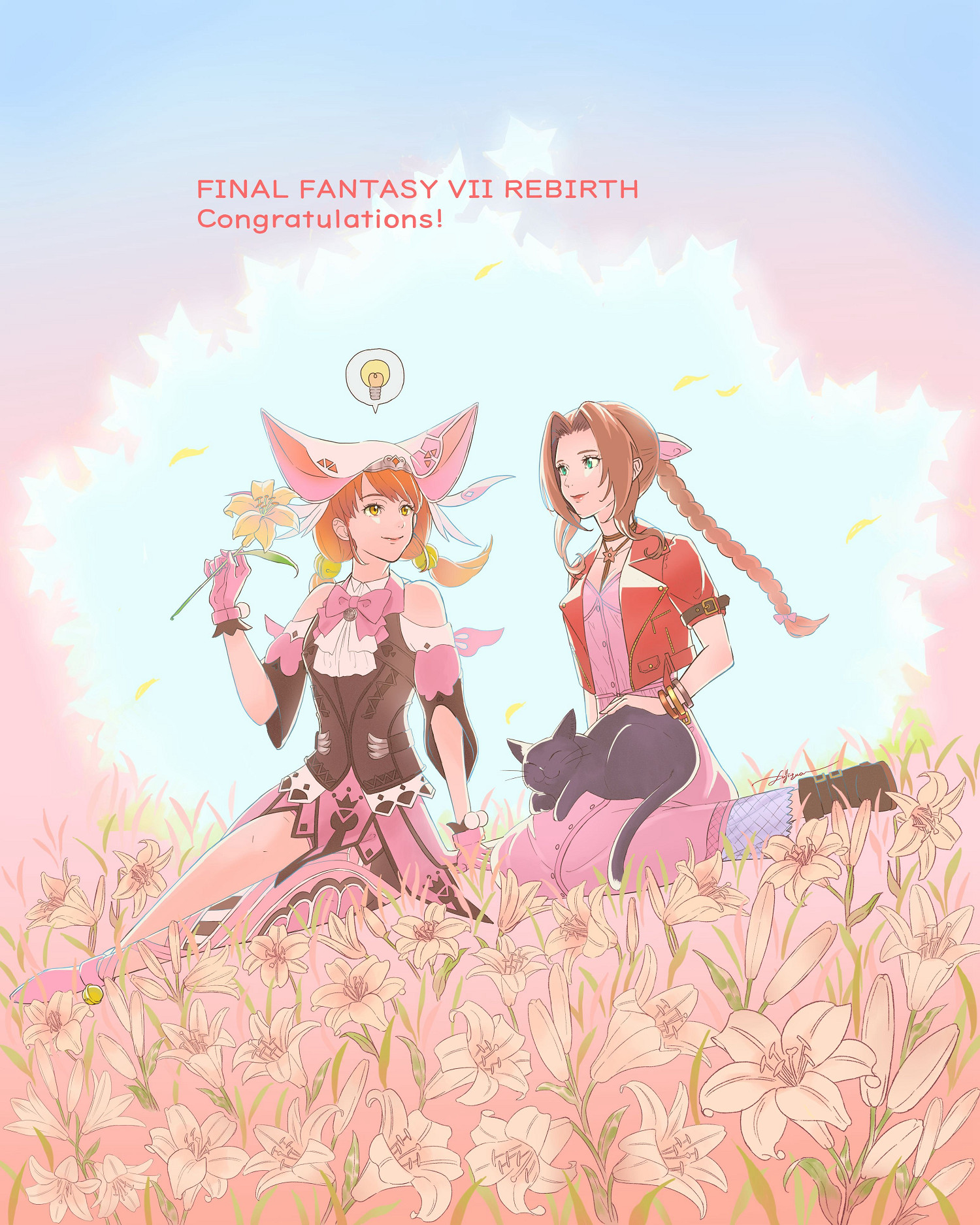 《FF7重生》正式發售！《沙迦》分享多張藝術圖祝賀！