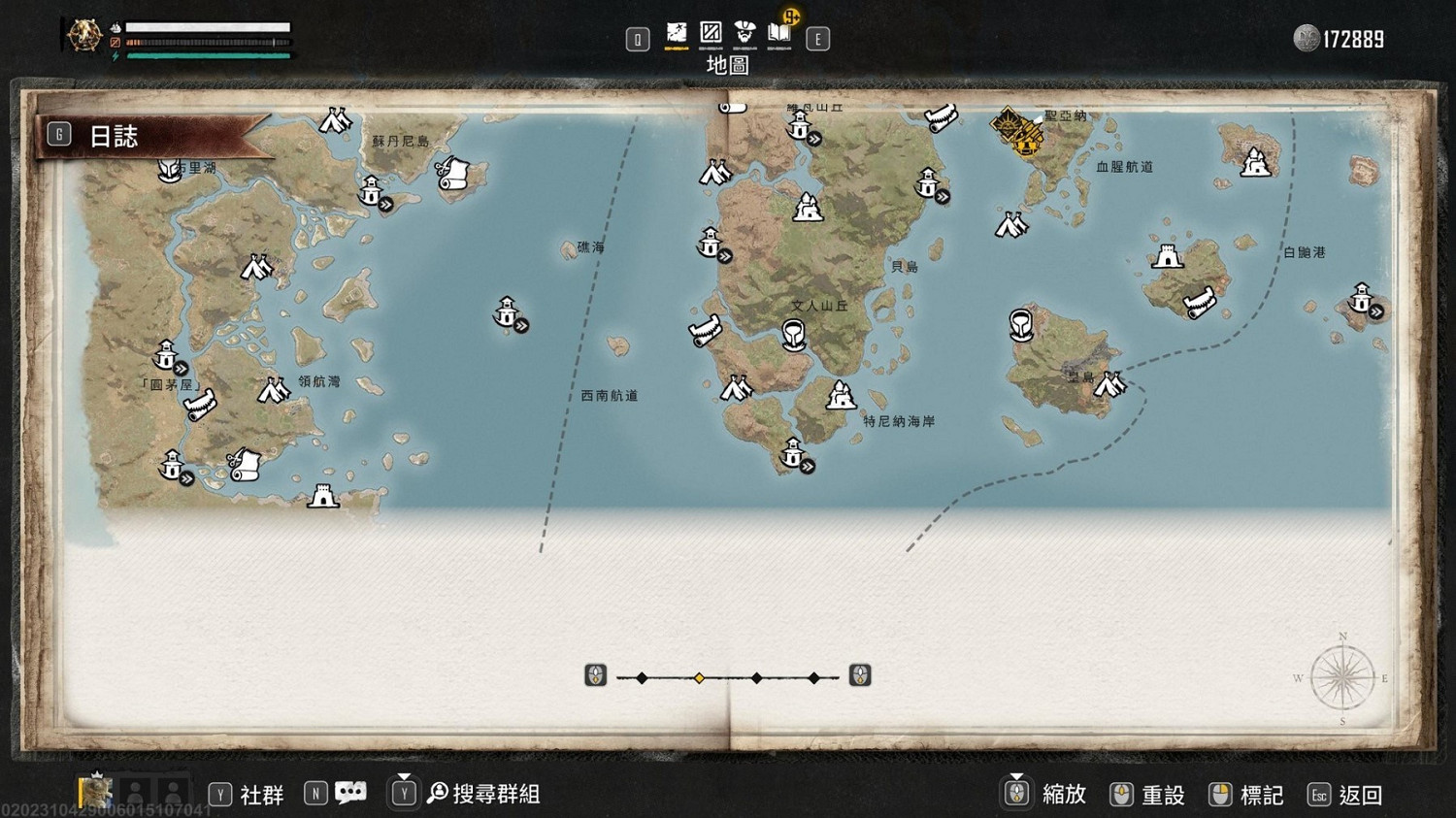 《怒海戰記》大地圖點位匯總 《怒海戰記》大地圖點位匯總