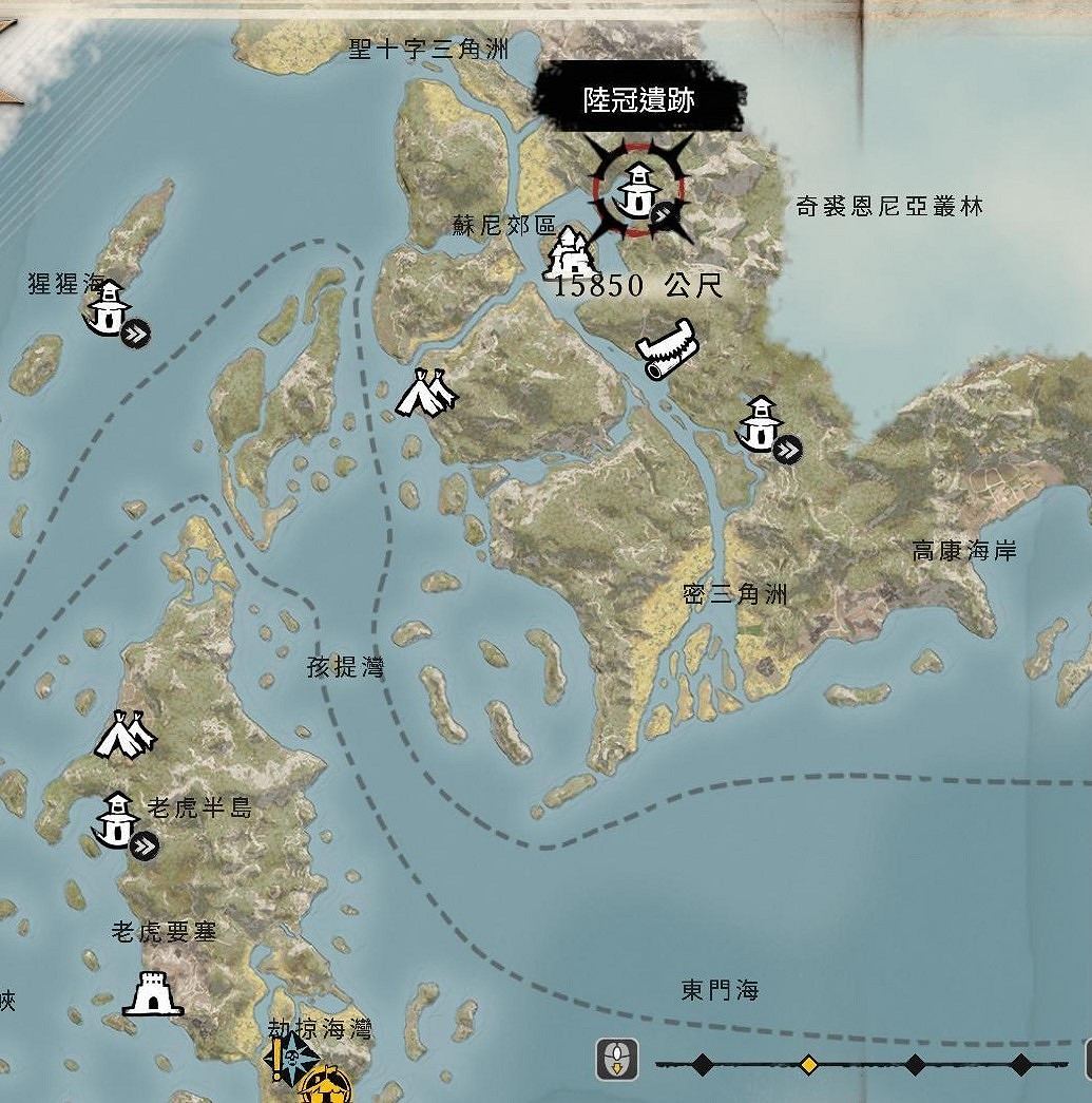 《怒海戰記》藏寶圖尋寶指南 《怒海戰記》藏寶圖尋寶指南