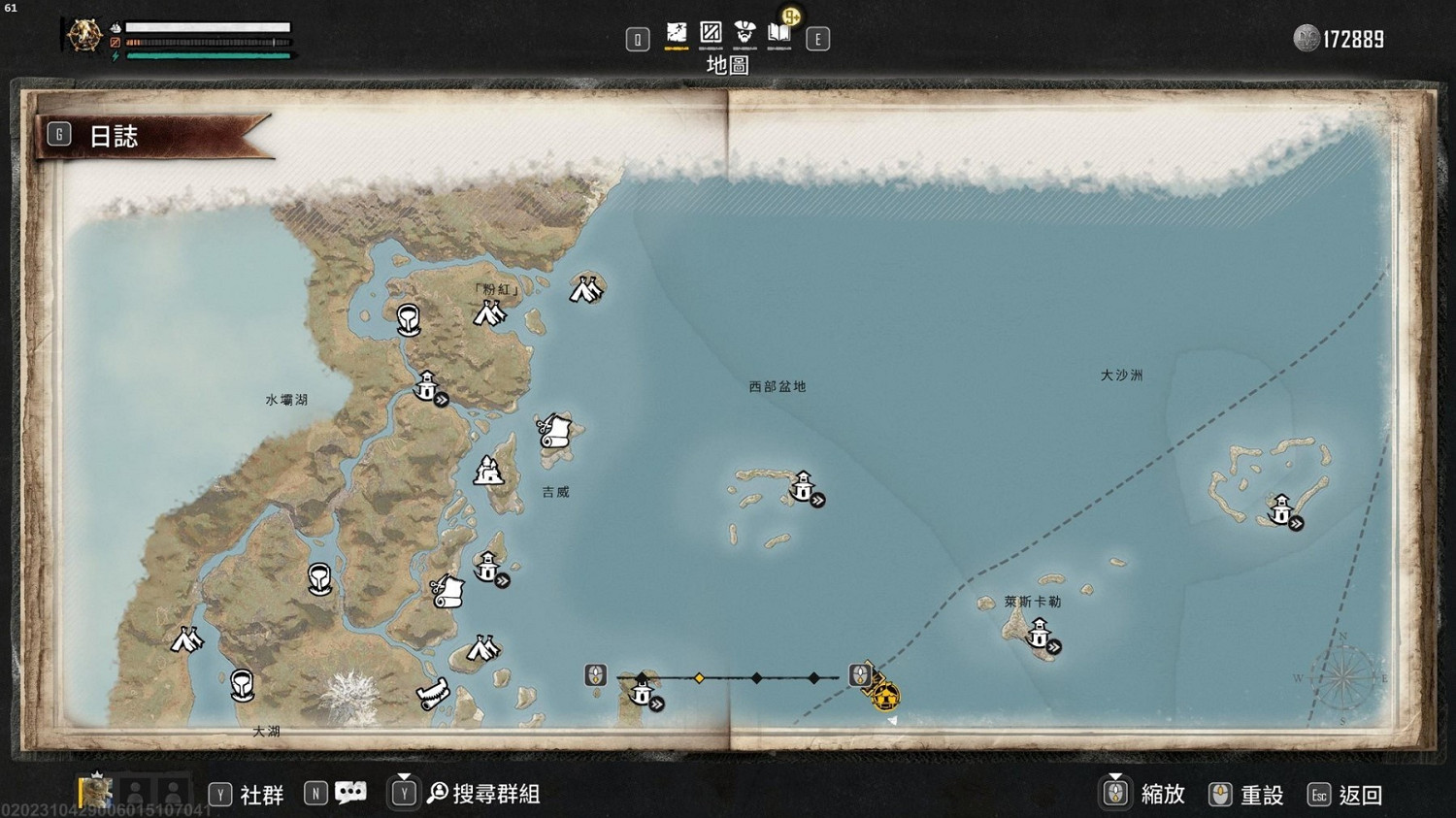 《怒海戰記》大地圖點位匯總 《怒海戰記》大地圖點位匯總