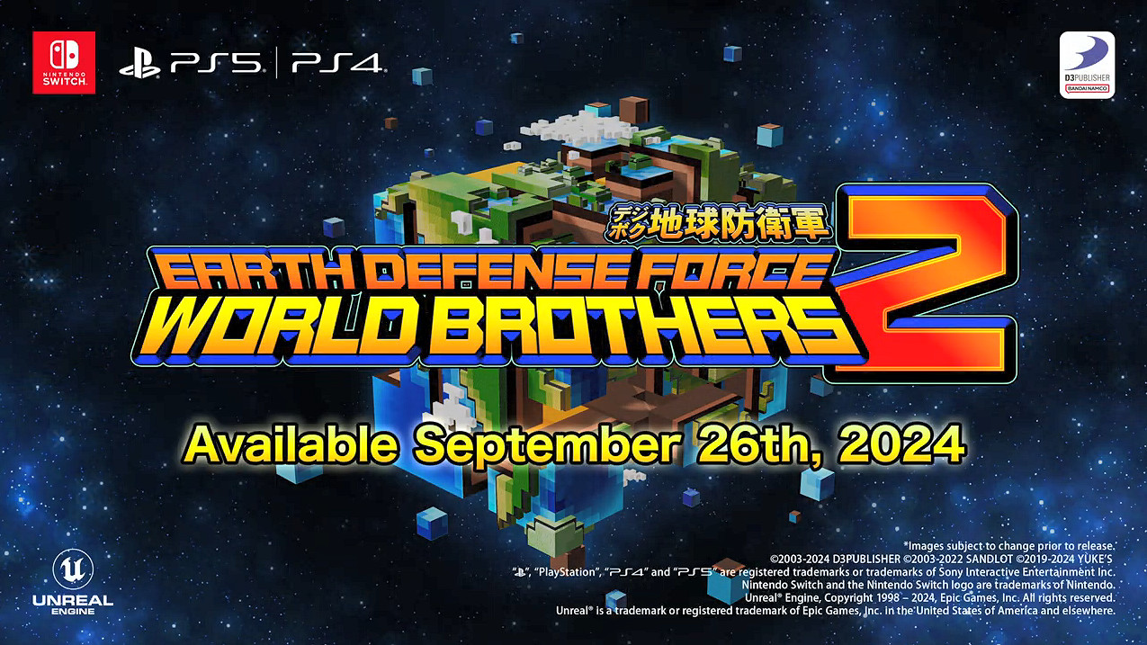 《數碼方塊地球防衛軍2》新預告公開！5月正式發售