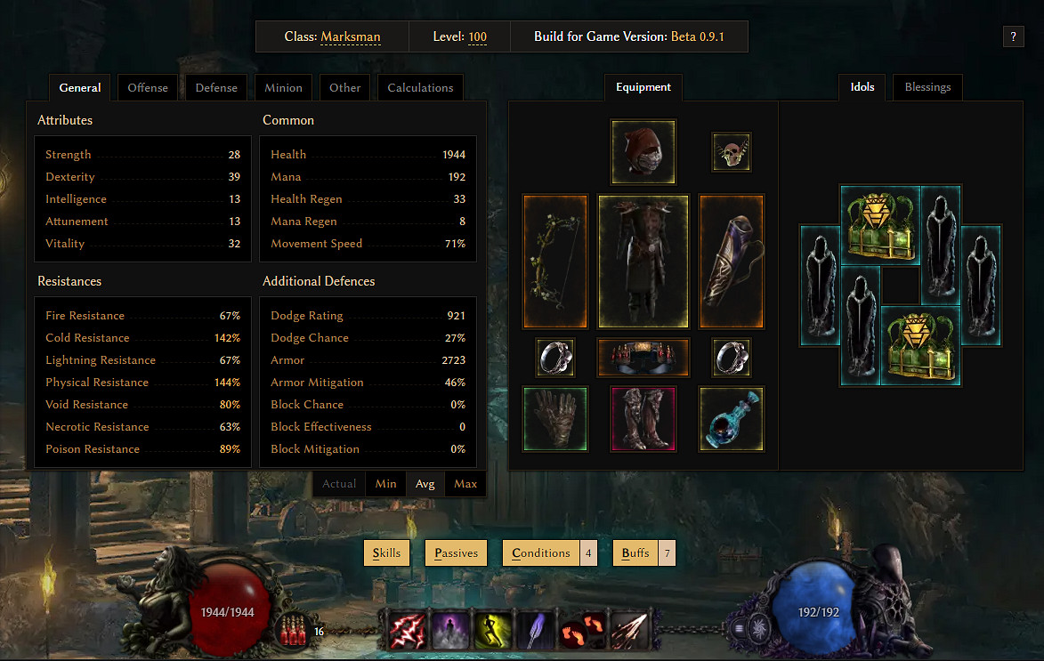 《最後紀元》0.91神射手引導亂舞BD攻略