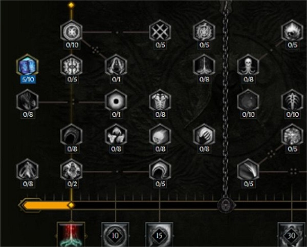 《最後紀元》骷髏法師加點圖分享 《最後紀元》骷髏法師加點圖分享