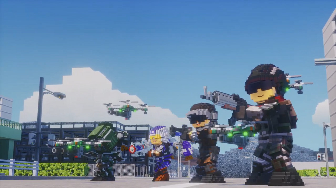 《數碼方塊地球防衛軍2》新預告公開！5月正式發售