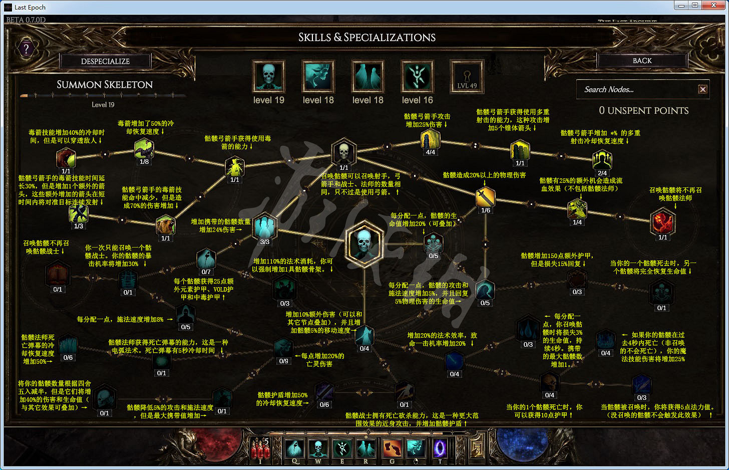 《最後紀元》死靈法師全技能一覽 死靈法師有哪些技能？