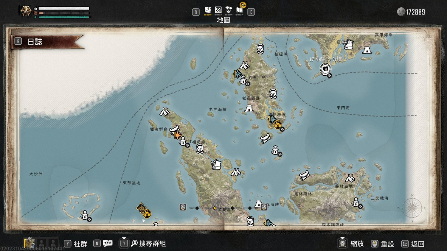 《怒海戰記》大地圖點位匯總 《怒海戰記》大地圖點位匯總