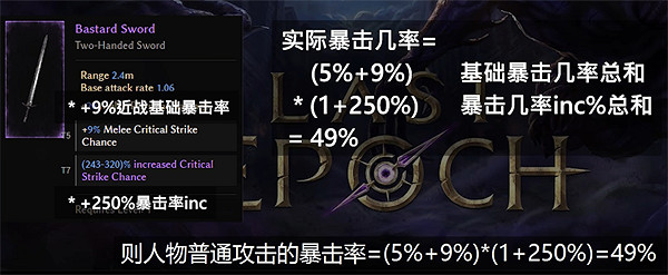 《最後紀元》暴擊概率雷腦製介紹
