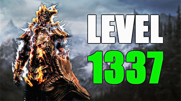 肝帝玩家花費387小時將《上古卷軸5》等級升至1337級