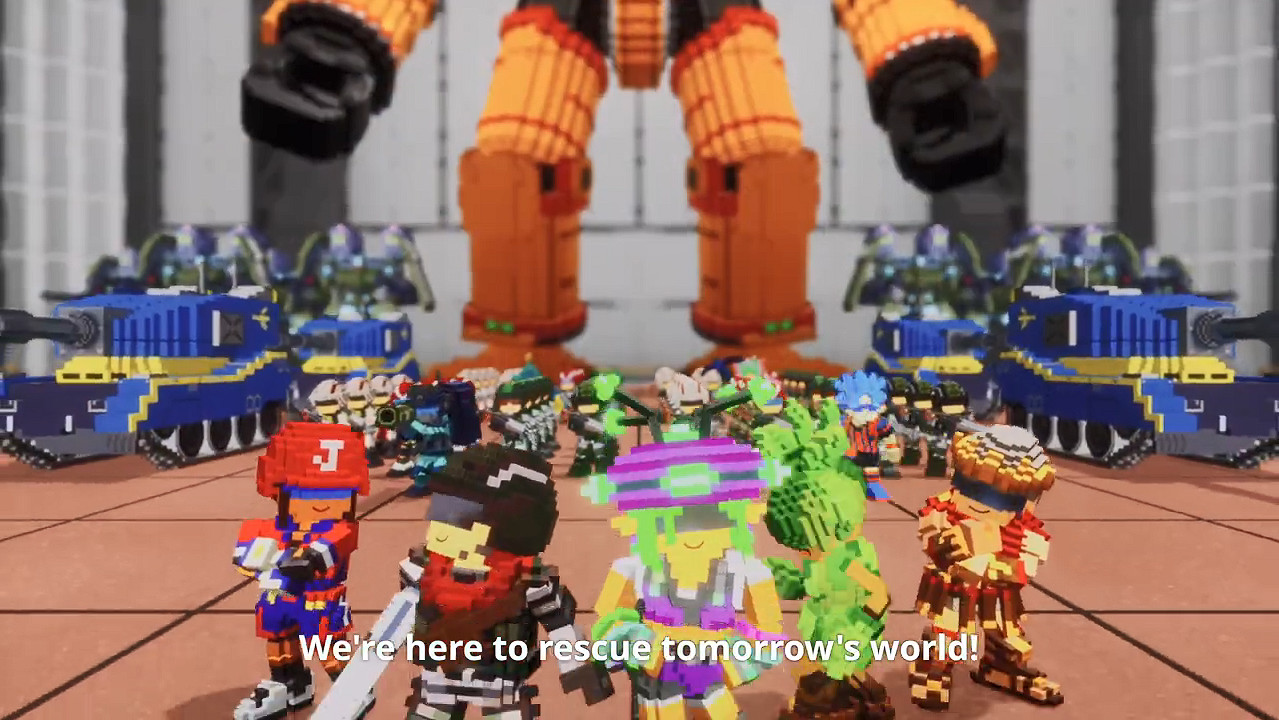 《數碼方塊地球防衛軍2》新預告公開！5月正式發售