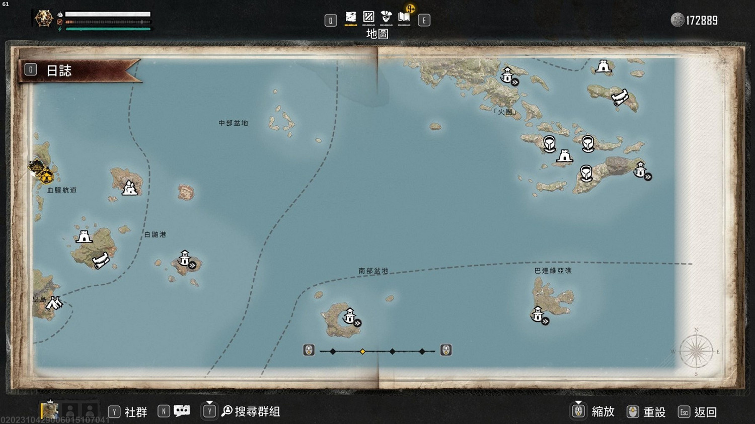 《怒海戰記》大地圖點位匯總 《怒海戰記》大地圖點位匯總