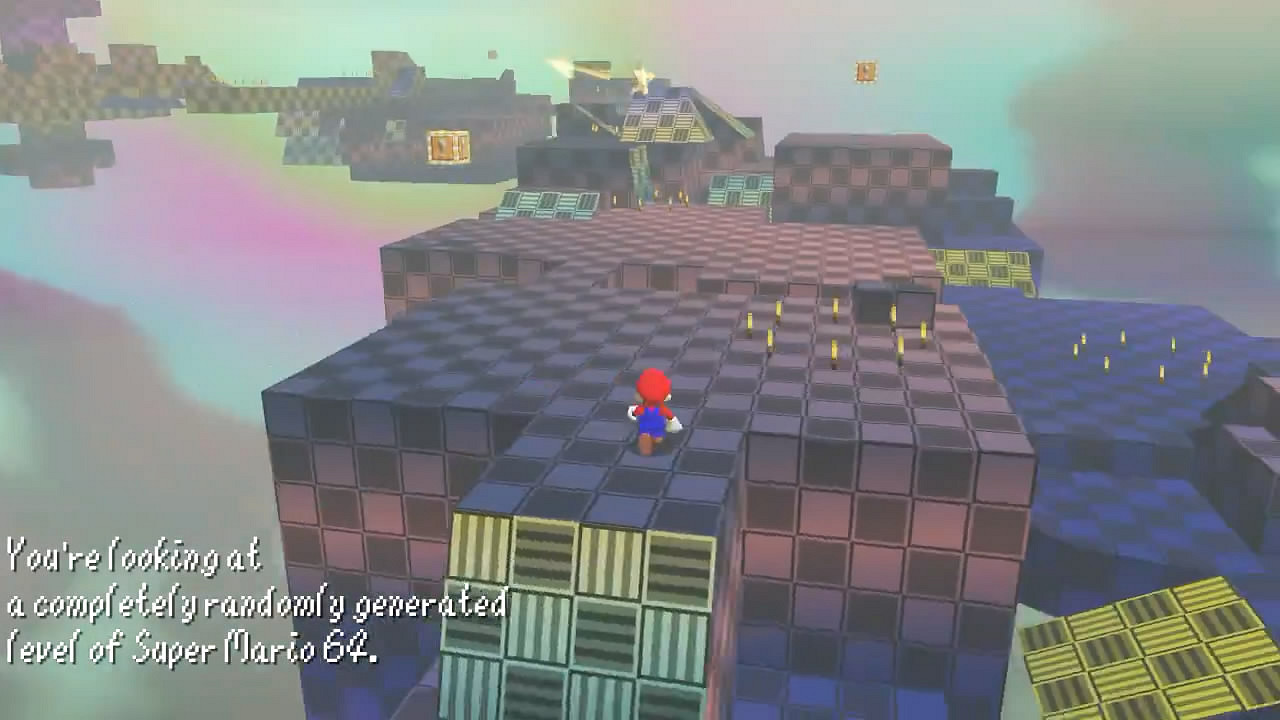 PC版的《超級瑪利歐64》發布：擁有隨機無限關卡功能