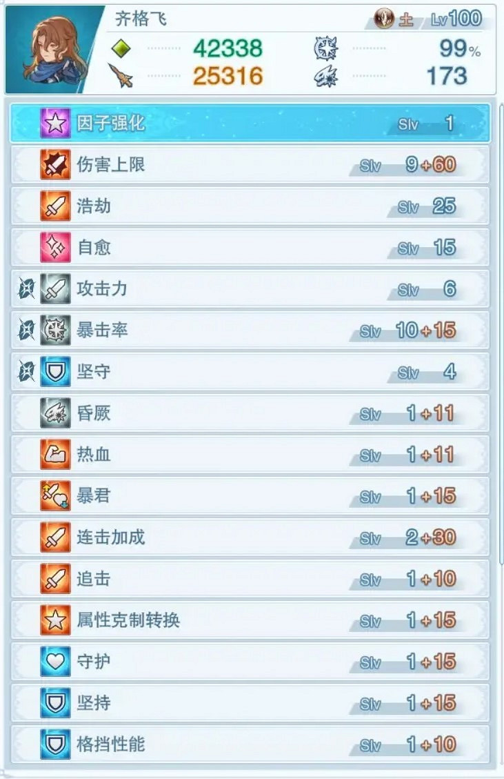 《碧藍幻想Relink》齊格飛因子推薦 《碧藍幻想Relink》齊格飛因子推薦