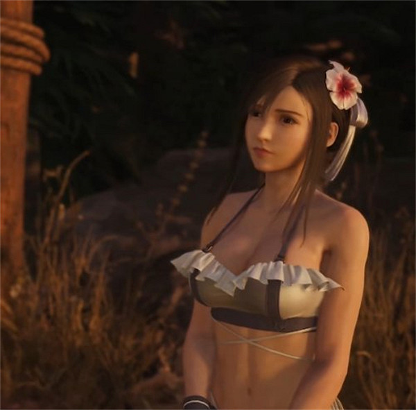 視線根本無法移不開！《FF7重生》蒂法泳裝片段合集