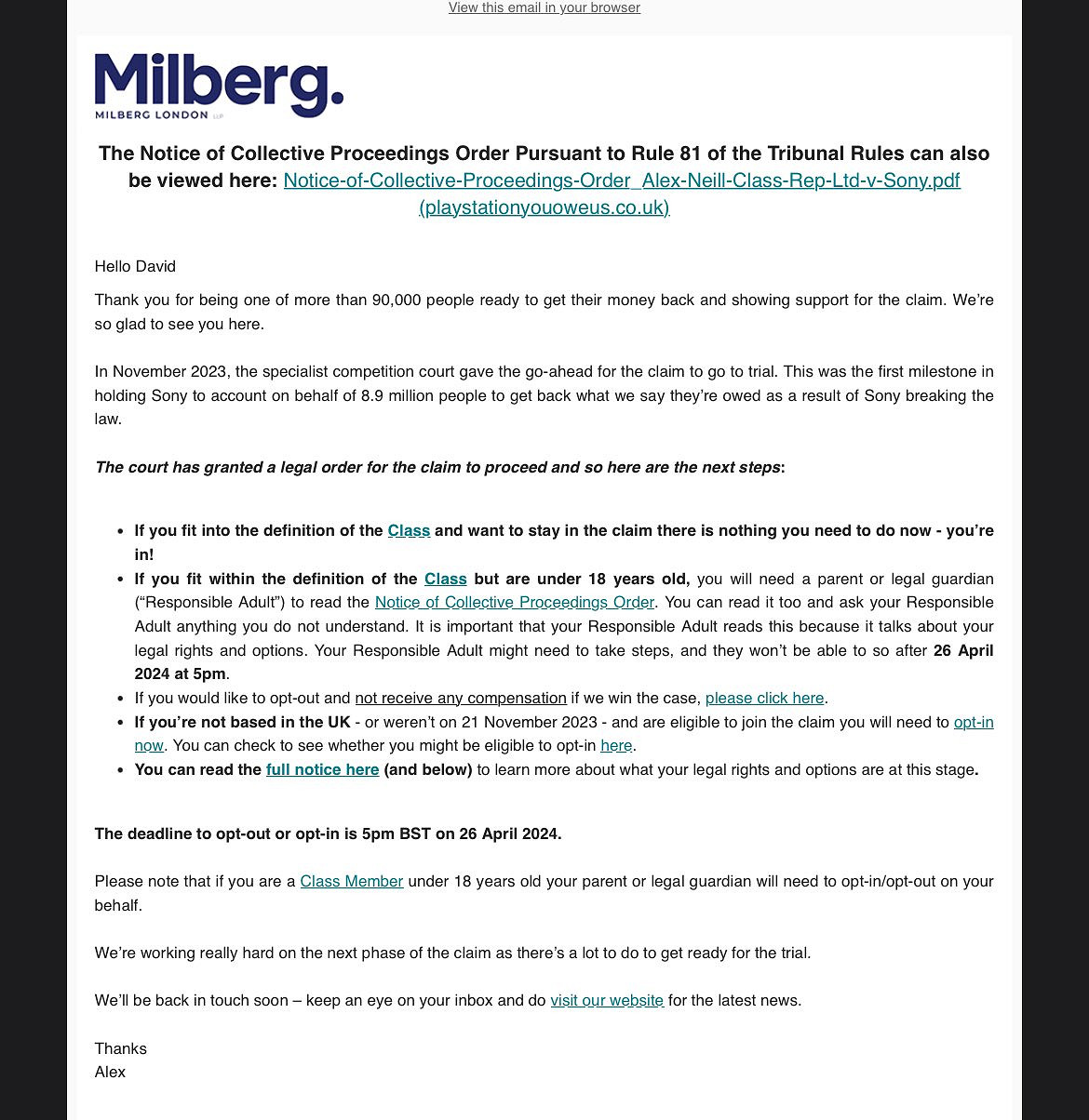 今年開庭?九萬人參與了對索尼PS遊戲定價過高的訴訟 今年開庭?九萬人參與了對索尼PS遊戲定價過高的訴訟
