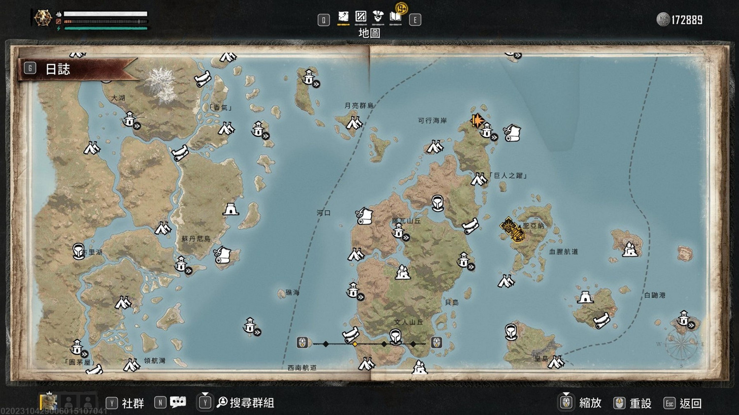 《怒海戰記》大地圖點位匯總 《怒海戰記》大地圖點位匯總