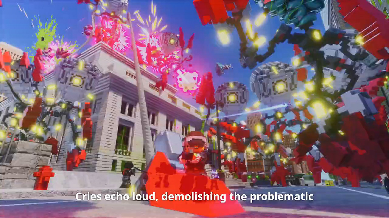 《數碼方塊地球防衛軍2》新預告公開！5月正式發售