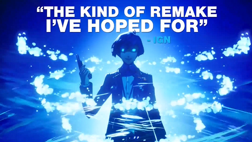 眾多好評！《女神異聞錄3Reload》媒體讚譽宣傳片公布