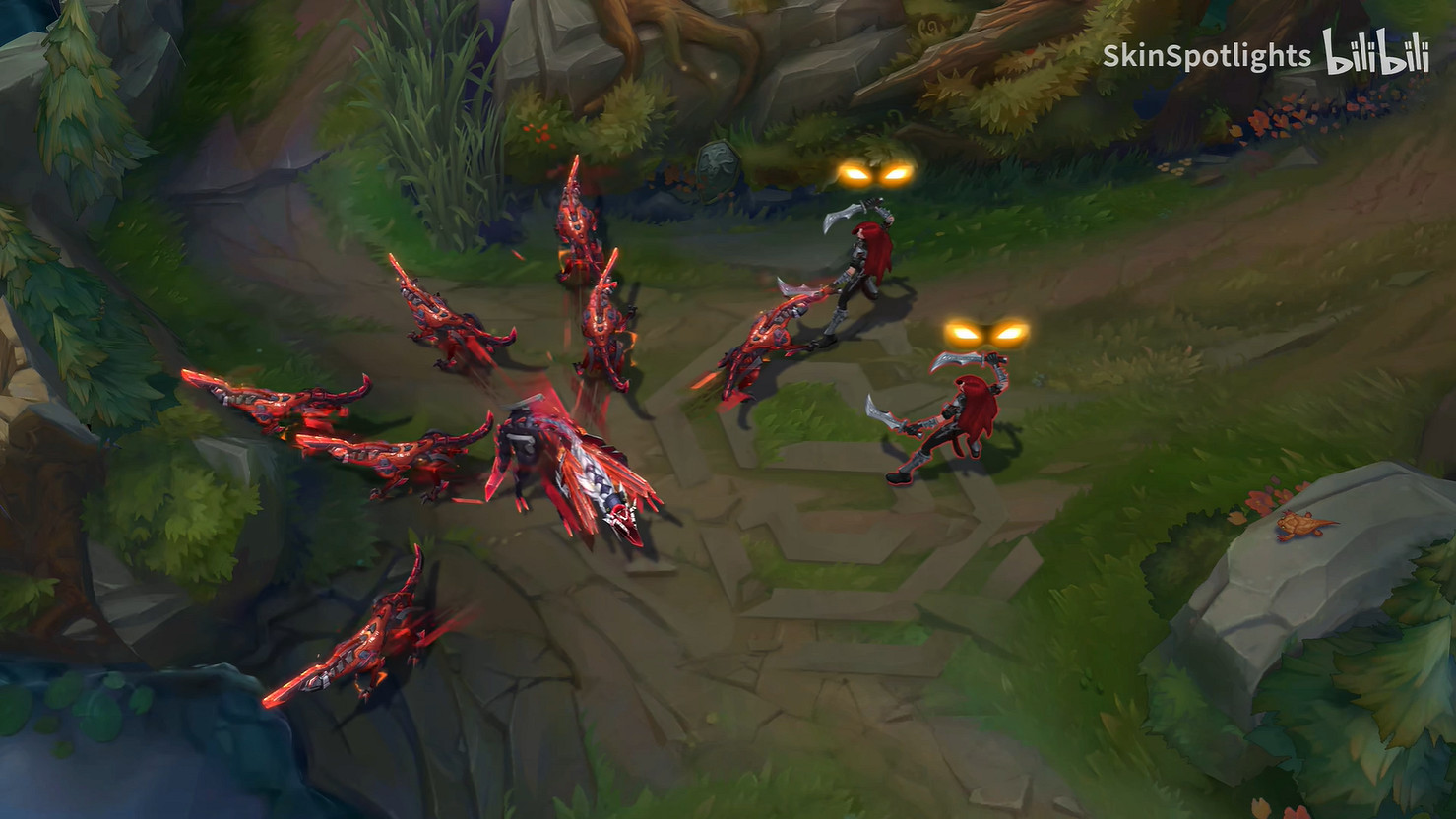 《英雄聯盟》“源計劃”納亞菲利皮膚 狂獵展示！