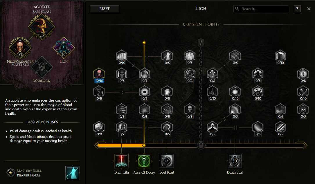 《最後紀元》召喚死靈法師天賦加點推薦