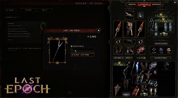 《最後紀元》商人公會售賣物品方法 《最後紀元》商人公會售賣物品方法