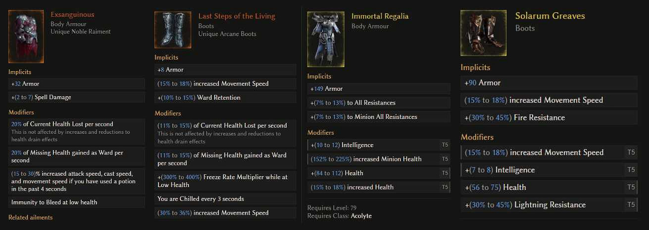 《最後紀元》死靈法師獻祭流燃燒軍團BD攻略 《最後紀元》死靈法師獻祭流燃燒軍團BD攻略
