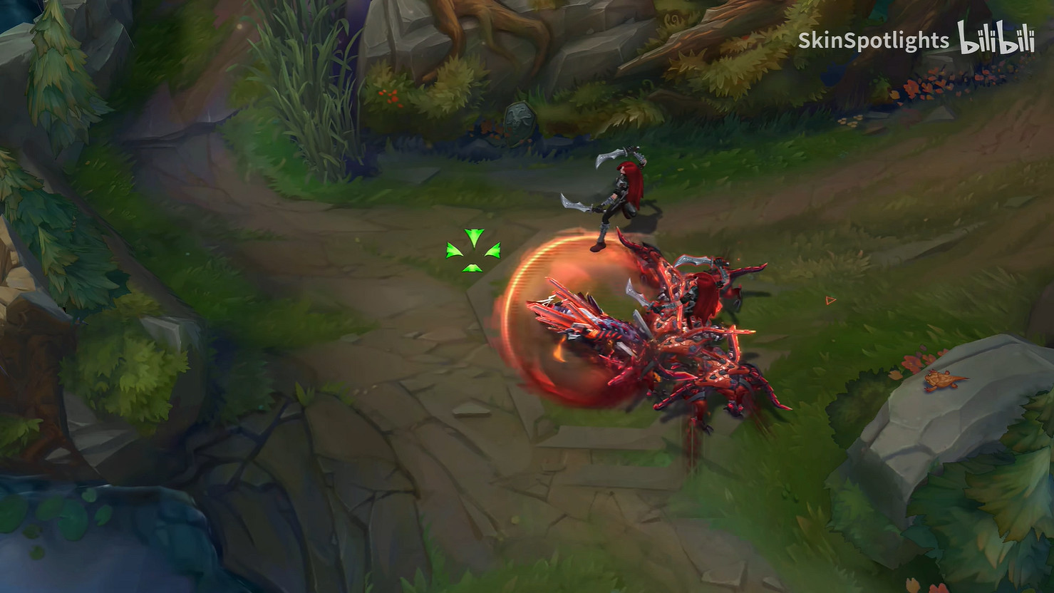 《英雄聯盟》“源計劃”納亞菲利皮膚 狂獵展示！