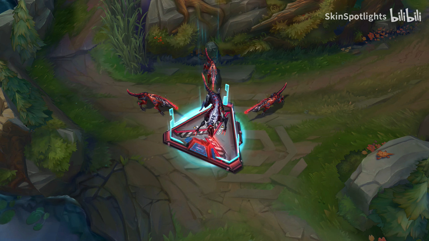 《英雄聯盟》“源計劃”納亞菲利皮膚 狂獵展示！