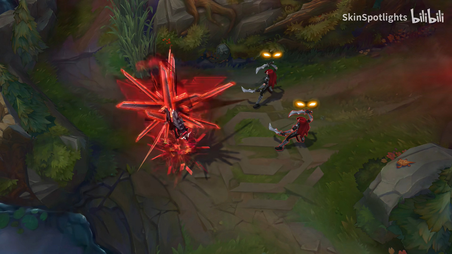 《英雄聯盟》“源計劃”納亞菲利皮膚 狂獵展示！