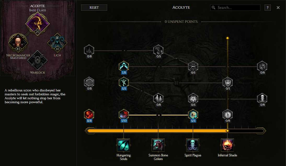 《最後紀元》召喚死靈法師天賦加點推薦