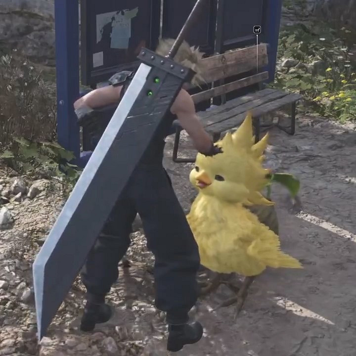 《最終幻想7:重生》可以摸陸行鳥!小陸行鳥超可愛 《最終幻想7:重生》可以摸陸行鳥!小陸行鳥超可愛