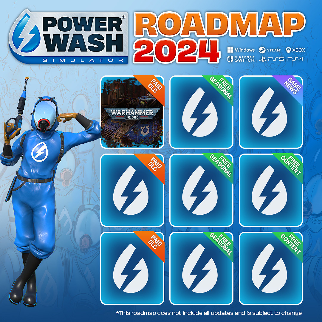 《衝就完事模擬器》24年更新路線圖公布：含神秘新聞