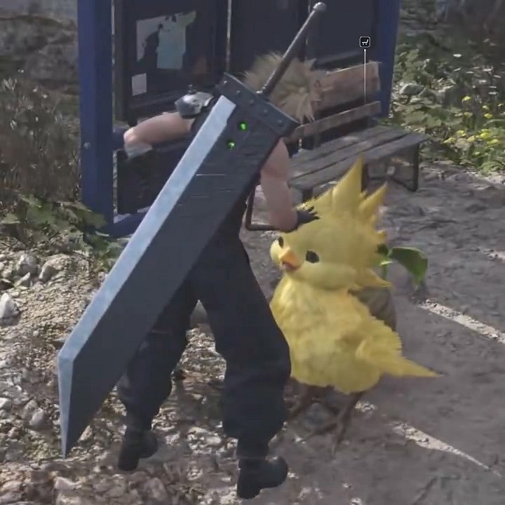 《最終幻想7:重生》可以摸陸行鳥!小陸行鳥超可愛 《最終幻想7:重生》可以摸陸行鳥!小陸行鳥超可愛