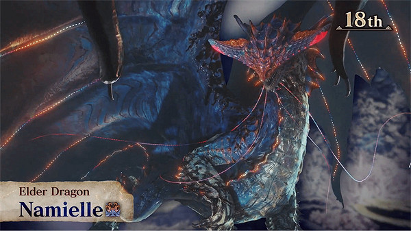 《怪獵》20周年"怪物總選舉"活動第18名揭曉：冥波龍