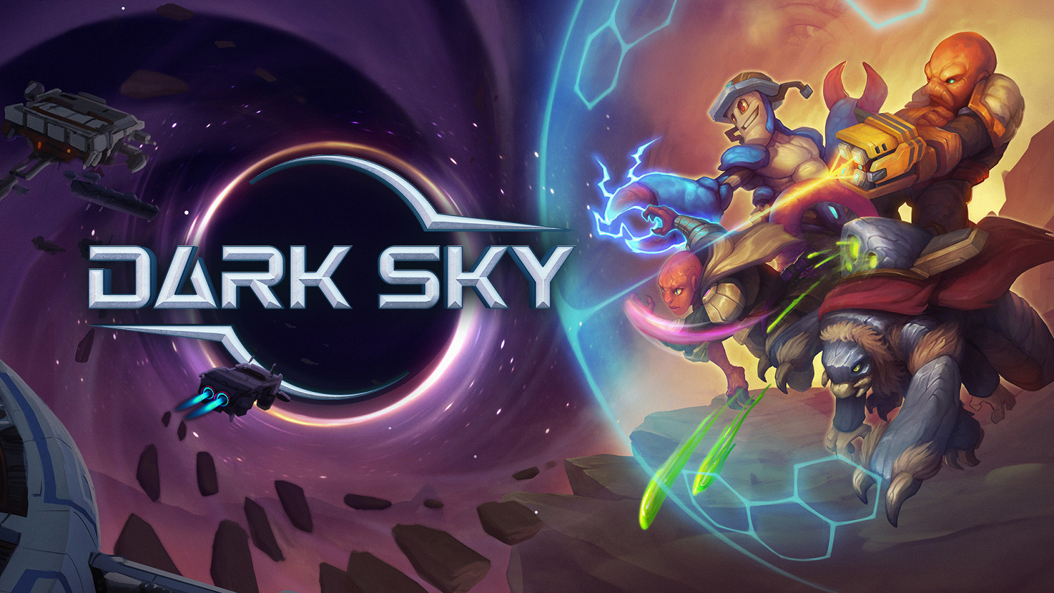 卡牌構築戰術遊戲《Dark Sky》現已登錄Steam平台 卡牌構築戰術遊戲《Dark Sky》現已登錄Steam平台