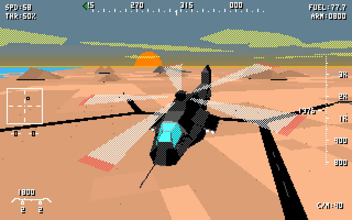 武裝直升機模擬遊戲《Thunder Helix》3.22Steam搶測