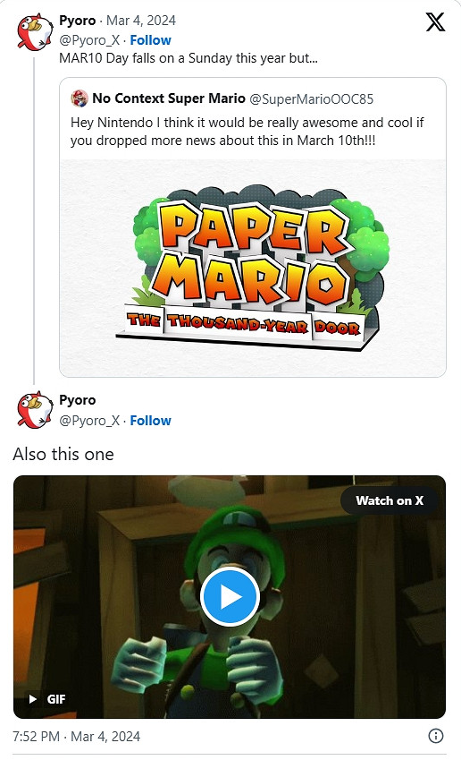 曝《路易吉洋館2HD》《紙片瑪利歐》重製版有新消息 曝《路易吉洋館2HD》《紙片瑪利歐》重製版有新消息