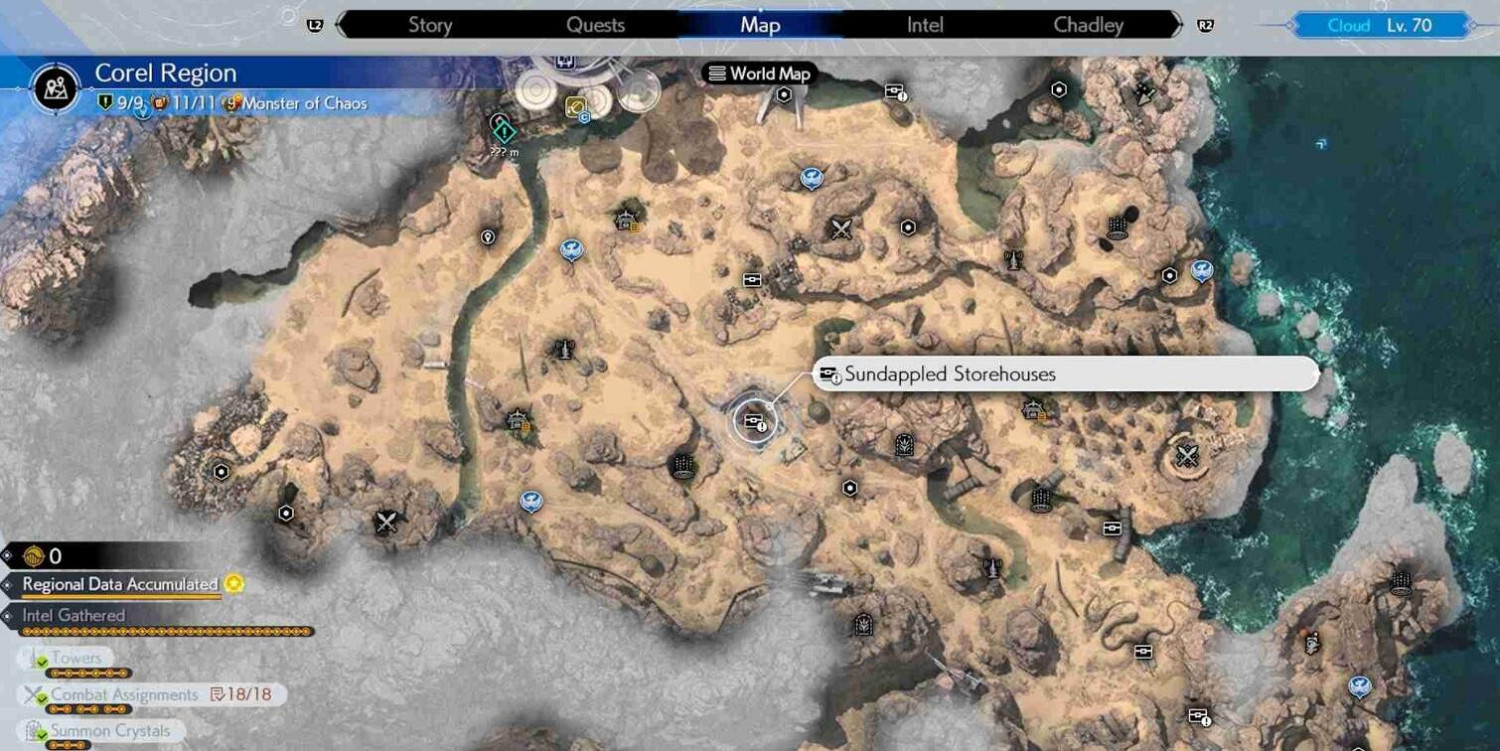 《最終幻想7重生》寶箱位置圖大全 《最終幻想7重生》寶箱位置圖大全