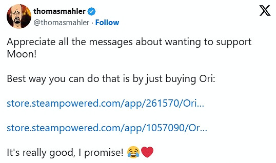 《奧日》CEO稱 Xbox Game Pass (XGP) 對他們沒幫助 購買才能支援工作室