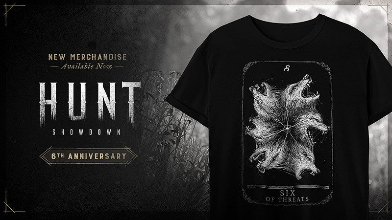 射擊遊戲《獵殺：對決》推出6周年紀念T恤：售價約新台幣935元