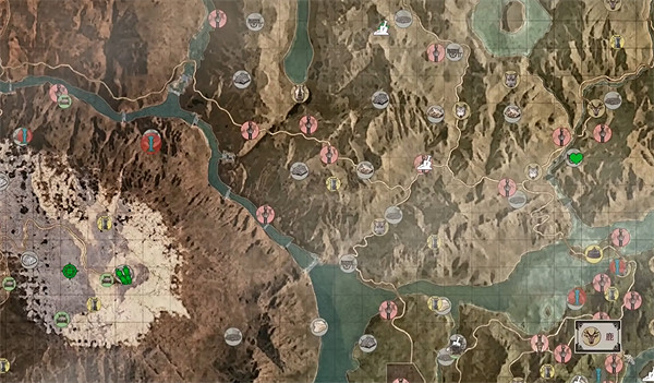 《帝國神話》郡縣地圖介紹 《帝國神話》郡縣地圖介紹