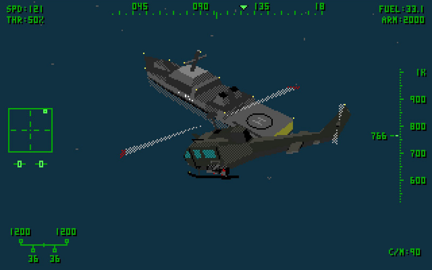 武裝直升機模擬遊戲《Thunder Helix》3.22Steam搶測