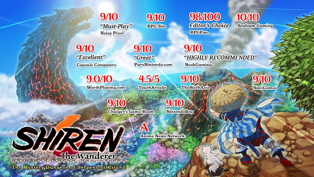 滿屏的高分！官方公布《風來的希煉6》媒體讚譽圖！