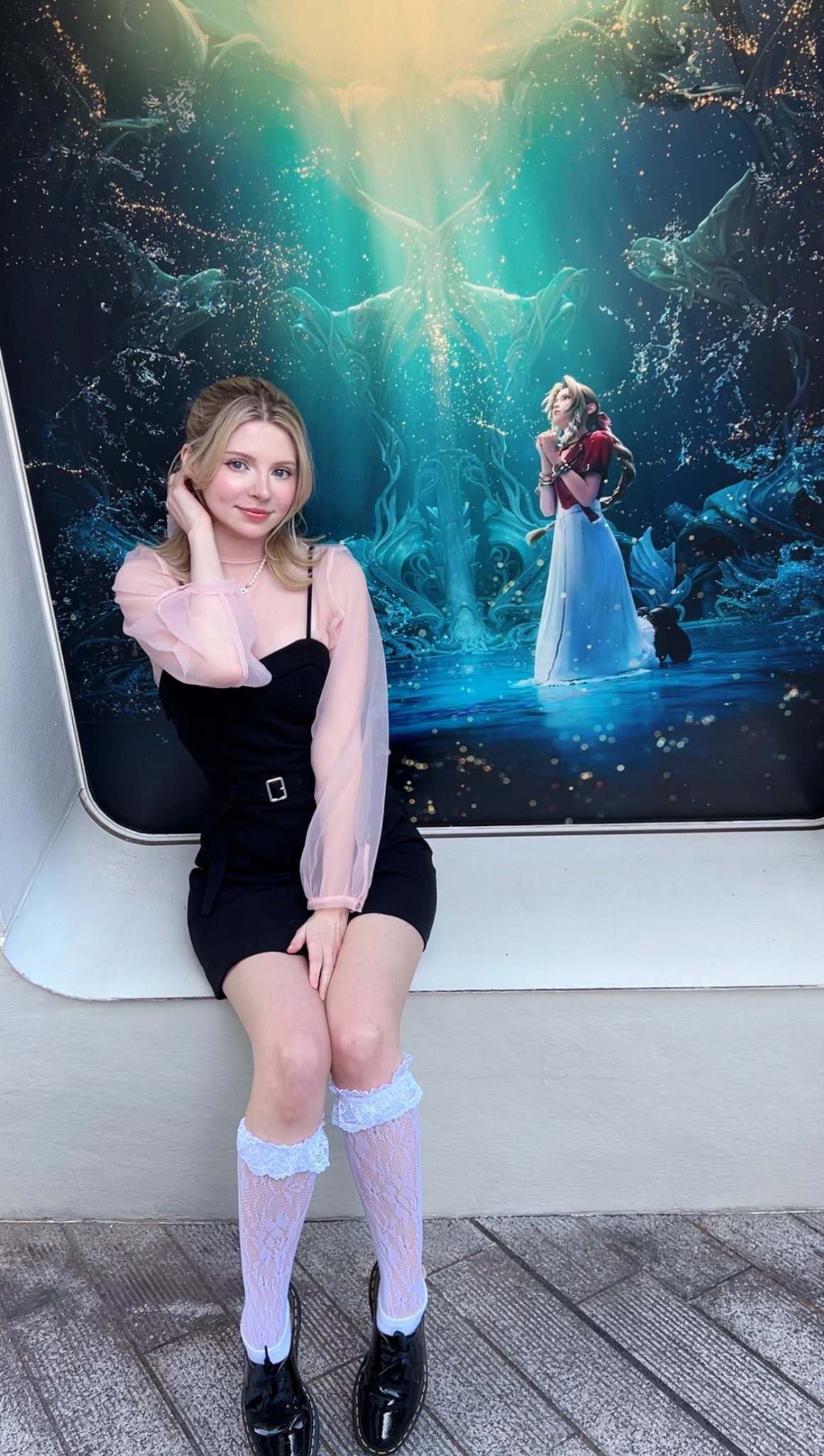 事業心比原作還大！艾什莉體模COS《FF7重生》愛麗絲