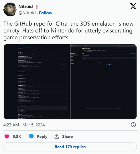 3DS模擬器Citra的關閉引起了遊戲保護主義者的擔憂 3DS模擬器Citra的關閉引起了遊戲保護主義者的擔憂