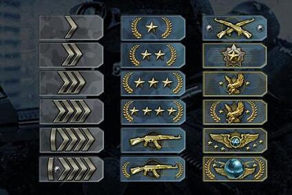 《CSGO》段位等級劃分圖一覽 《CSGO》段位等級劃分圖一覽