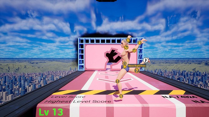 《Perfect Poses》4月登陸Steam 內褲男的完美姿勢穿洞