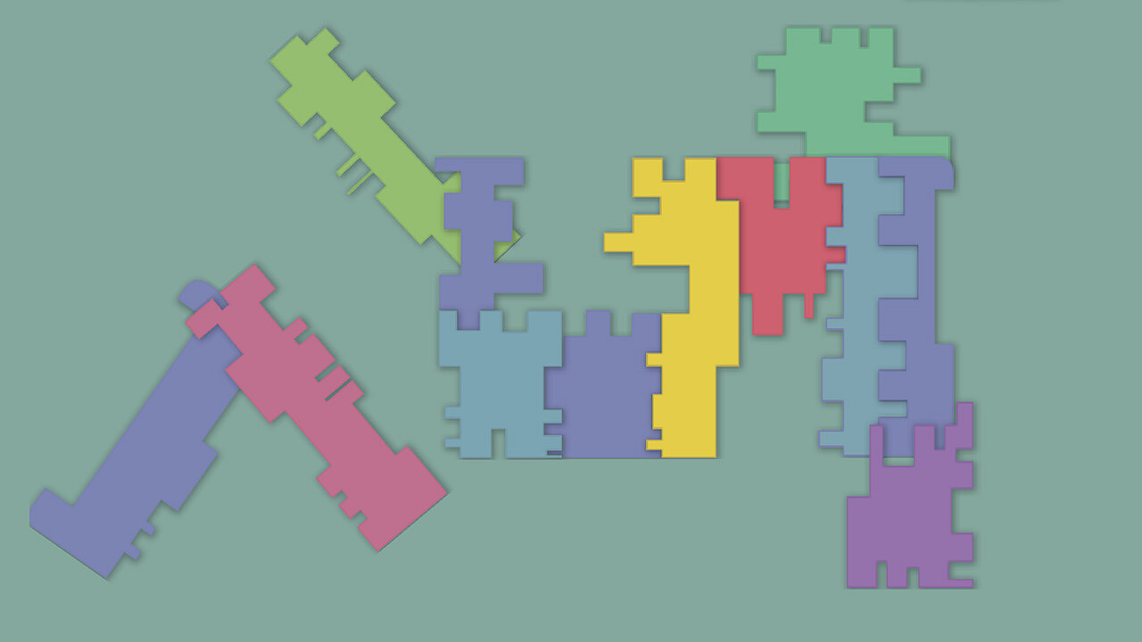 休閒解謎遊戲《放這裡吧》Steam頁面上線 支援中文